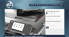 Desktop Screenshot of aossolutions.com
